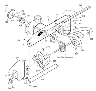 Part Location Diagram of 762377E717 Briggs and Stratton Skid hgt adj s4 gre